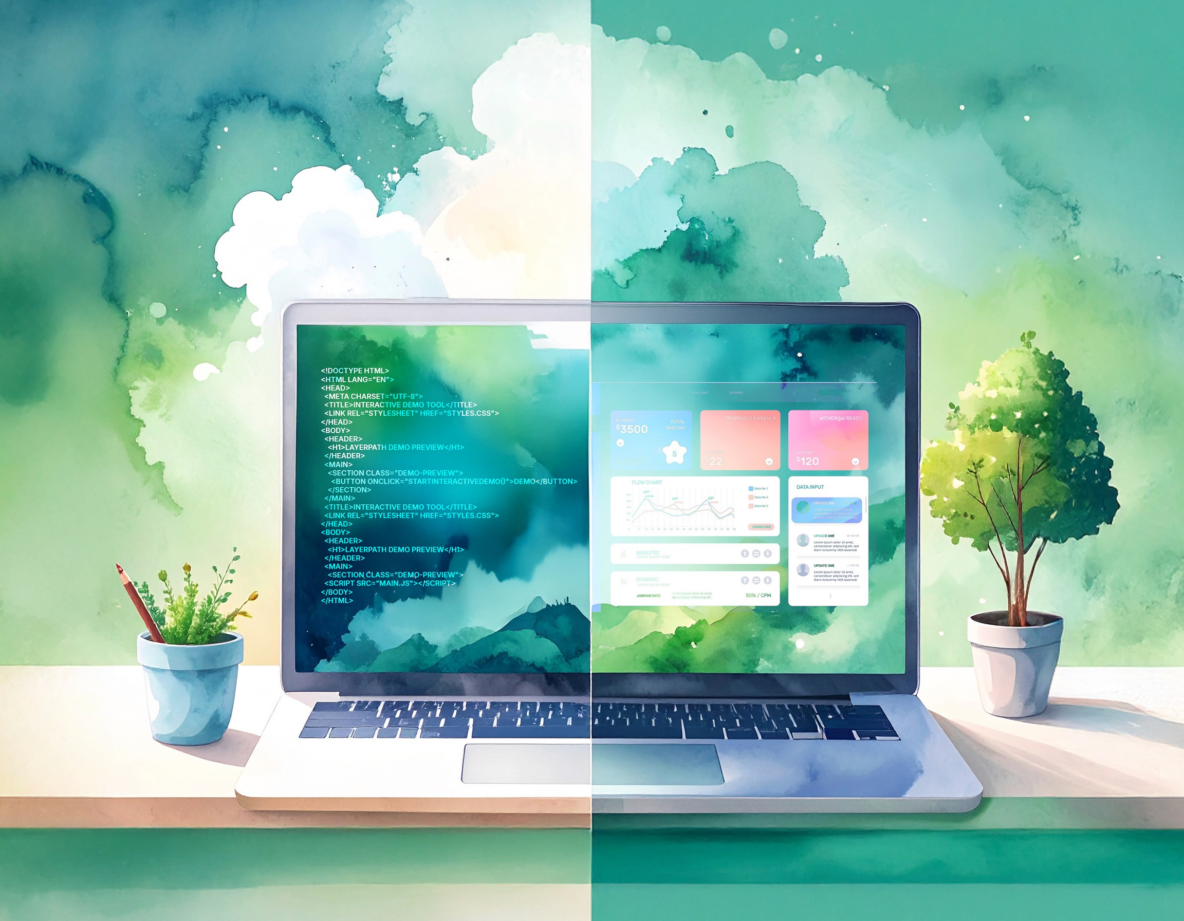 Screen capture vs HTML capture for interactive demos