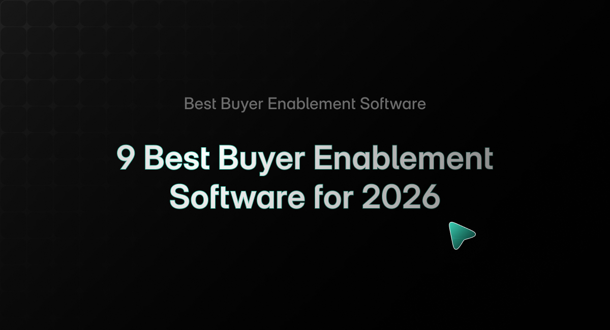 9 Best Buyer Enablement Software for 2026