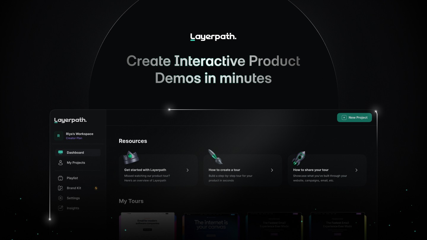 Elevating Website Engagement with Interactive Product Demos